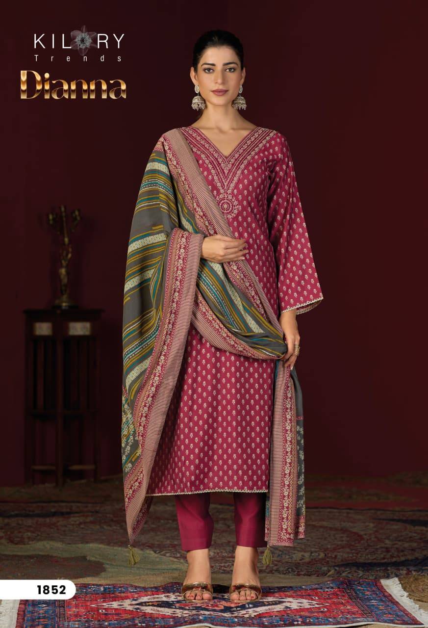 Kilory trends dianna low cost dress materials wholesalers